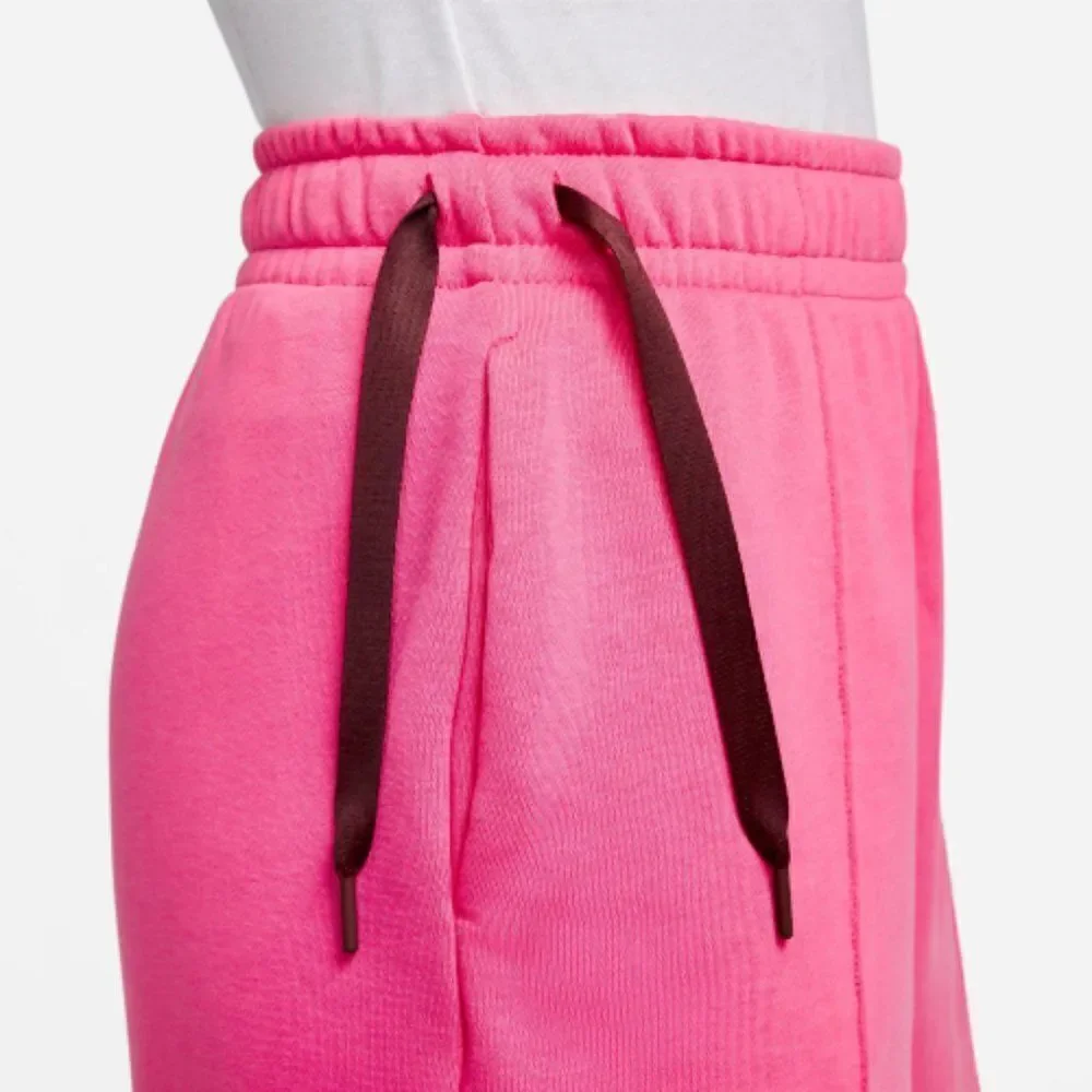 Nike Sportswear Women's High Rise Fleece Dance Shorts  DV0334-684 Pinksicle